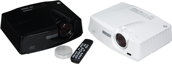Проекторы Mitsubishi HC4000, HC3900 и HC3200, внешний вид