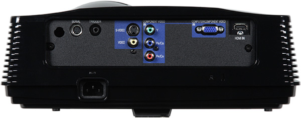 Проекторы Mitsubishi HC4000, HC3900 и HC3200, задняя поверхность