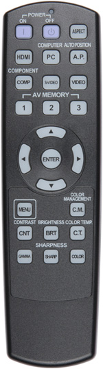 Проекторы Mitsubishi HC4000, HC3900 и HC3200, пульт ДУ