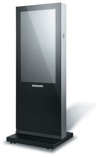 Всепогодный киоск Samsung