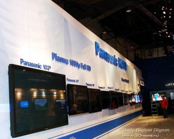 CES 2007: Прототип 42 дюймового плазменного телевизора и другие PDP-панели от Panasonic