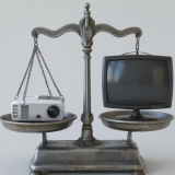 Проектор вместо телевизора - так в принципе бывает?