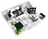 Новейшие системы Digital Signage от LG Electronics  на выставке ISE 2012