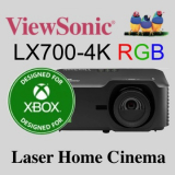 ViewSonic LX700-4K RGB - первый в мире потолочный проектор для домашних кинотеатров с чисто лазерным RGB источником света