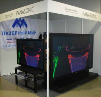 EUROdisplay-2007: Компания Лазерный мир представляет Panasonic TH-103PF9WK - самую большую в мире серийно выпускаемую плазменную панель
