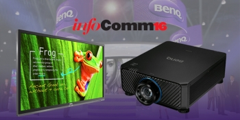 Дисплей BenQ RP750 и лазерный проектор BenQ LU9715 завоевали награды на InfoComm 2016